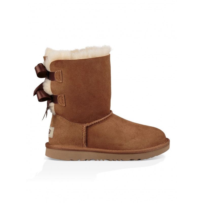 Bottines Bailey Bow II Grand Enfant - Châtaigne - Enfant - UGG - The Bradery