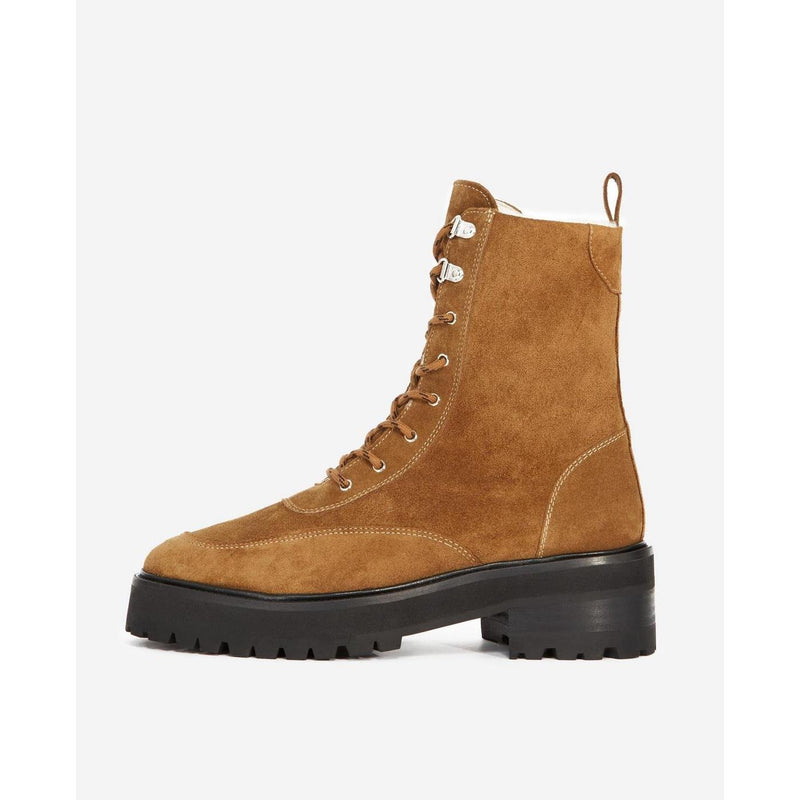 Camel Suede Filled Boots - Woman - The Kooples - The Bradery