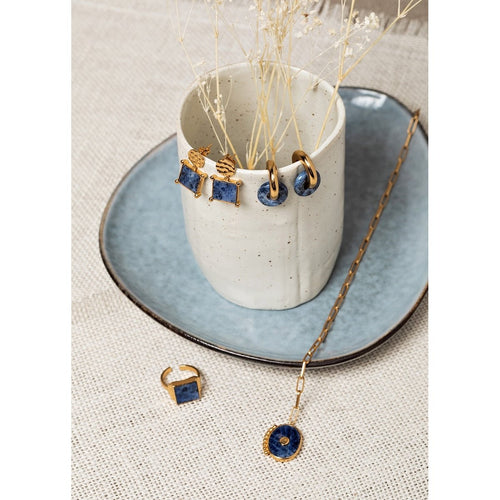 Pendientes Pierre Billie - Sodalita - FEEKA - The Bradery