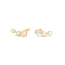 Boucles D'Oreilles Puce - Doré - Caroline Najman - The Bradery