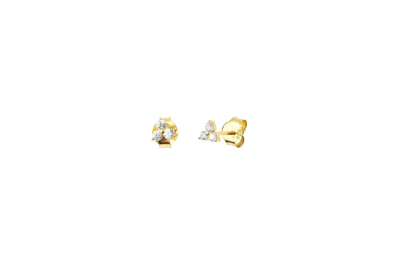 Boucles D'Oreilles Puce - Doré Lucky - Caroline Najman - The Bradery