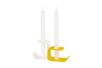 Bougeoir Flec - Bas - Jaune moelleux Accessoires Maison Noo.ma design