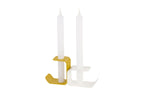 Bougeoir Flec - Grand - Beige piazza - Noo.ma Design - The Bradery