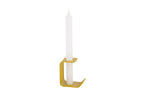 Bougeoir Flec - Grand - Vert doré - Noo.ma Design - The Bradery