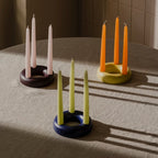 Candelabro Lums - Grande - Amarillo Mellow - Noo.ma Design - The Bradery