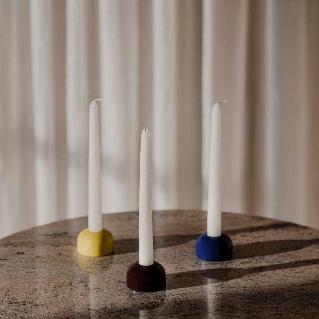 Bougeoir Lums - Petit - Tricolore - Noo.ma - The Bradery