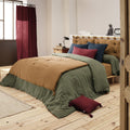 Bout De Lit Gaze De Coton 90 X 200 Cm Gaia Camel - L'Effet Papillon - The Bradery