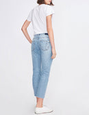 Jean Boxy Cropped Victor Denim Stars - Bas - Reiko1 - The Bradery
