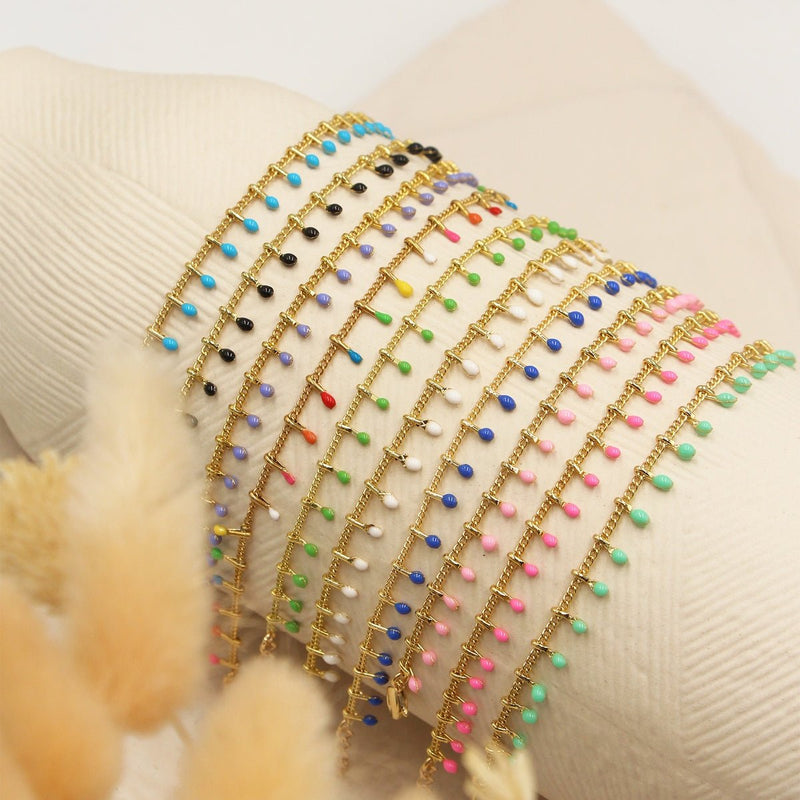 Bracelet Alegria Bleu Roi - Or / Bleu Roi - Nilaï - The Bradery