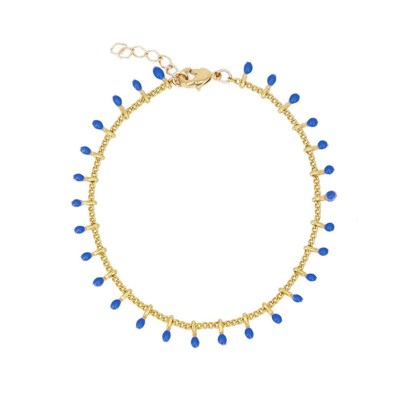 Bracelet Alegria Bleu Roi - Or / Bleu Roi - Nilaï - The Bradery