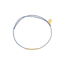 Bracelet Cordon Fineline - Bleu - Caroline Najman - The Bradery