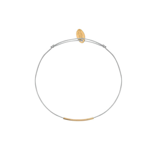 Bracelet Cordon Fineline - Gris - Caroline Najman - The Bradery