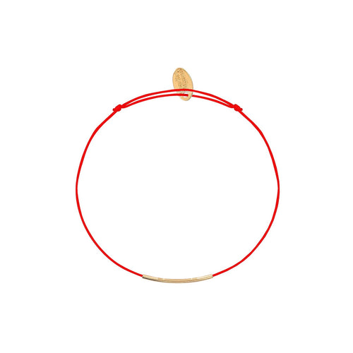 Bracelet Cordon Fineline - Tomate - Caroline Najman - The Bradery