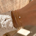 Pulsera Dani - Chapada en Oro