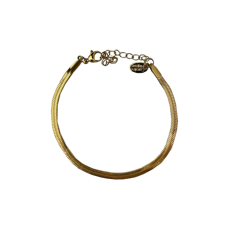 Bracelet Serpent - Doré - Caroline Najman - The Bradery