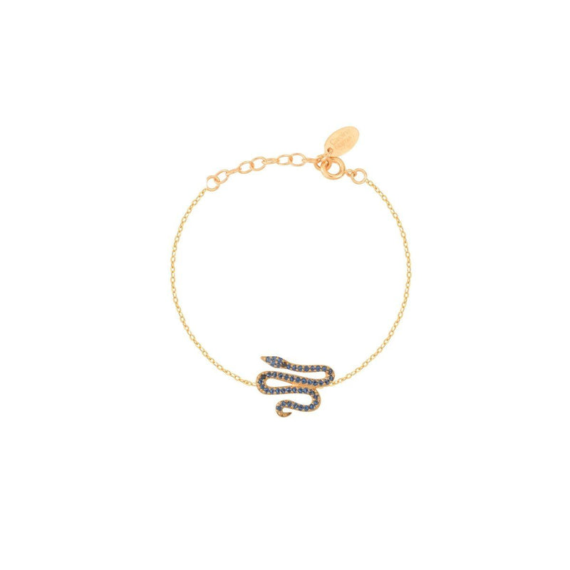 Bracelet Snake - Bleu Bracelets Et Joncs Caroline Najman