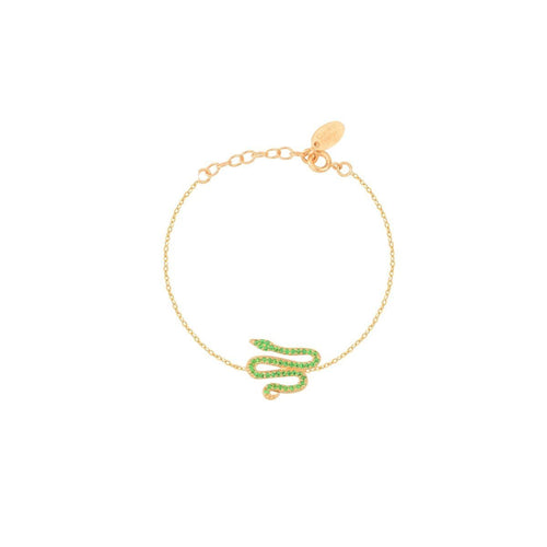 Bracelet Snake - Vert Bracelets Et Joncs CarolineNajman2