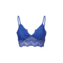 Bralette Wave Lace Zoe - Bleu Éblouissant - Beck Sondergaard - The Bradery