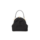 Versace Satin Mini Bag - Black - Woman