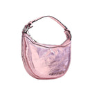 Versace Repeat Hobo Shoulder Bag - Pink - Woman