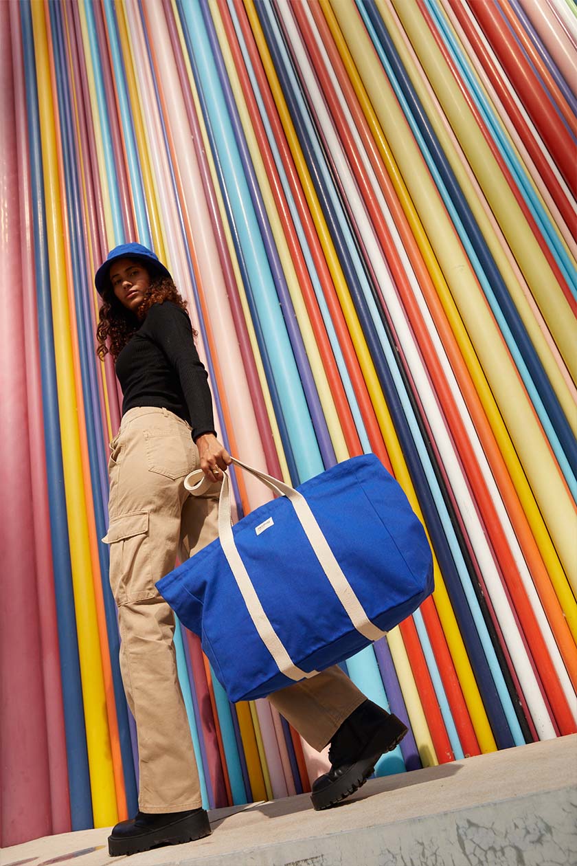 Jean tote bag - Electric Blue - Hindbag - The Bradery