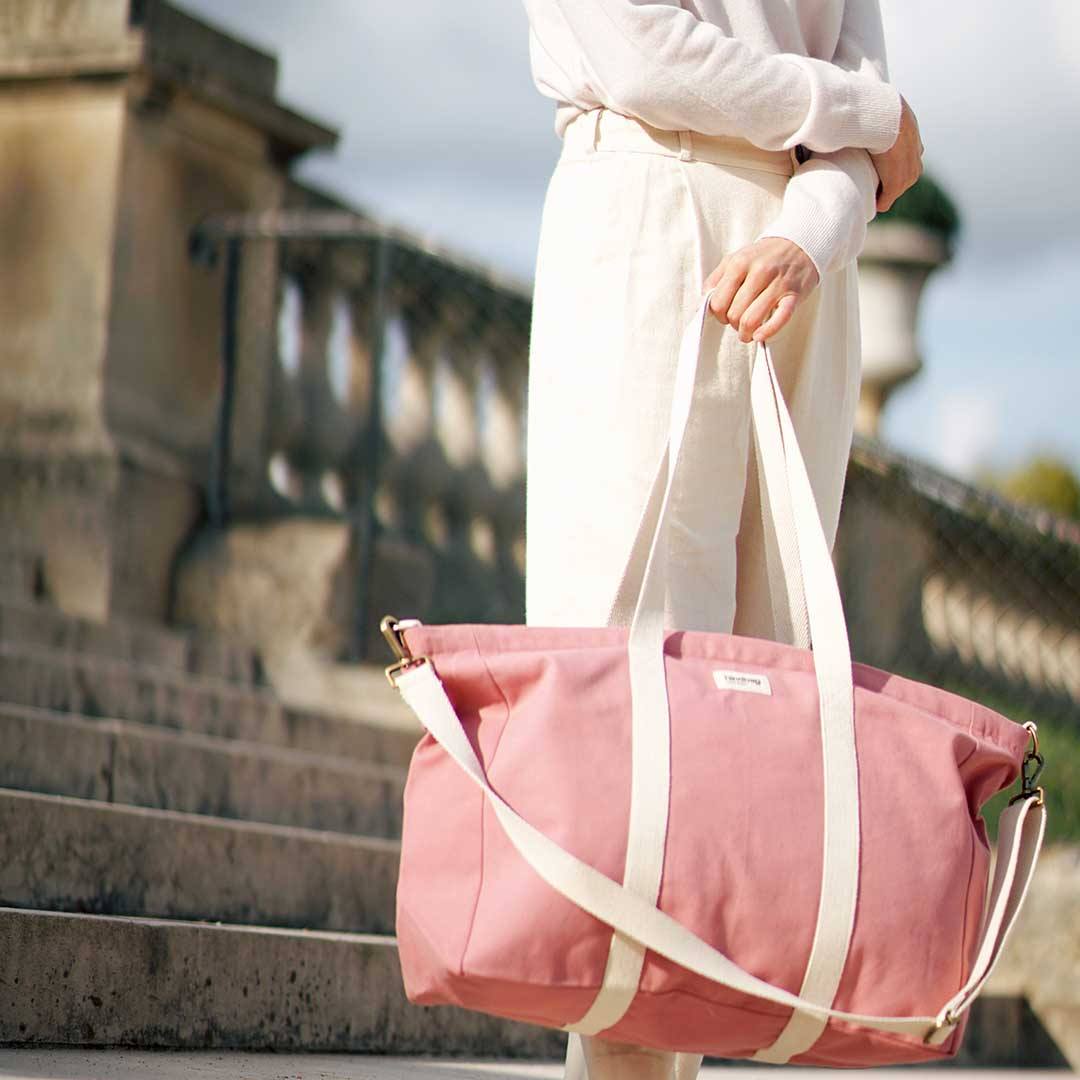 Torba shopper Jean - Pudrowy róż - Hindbag - The Bradery