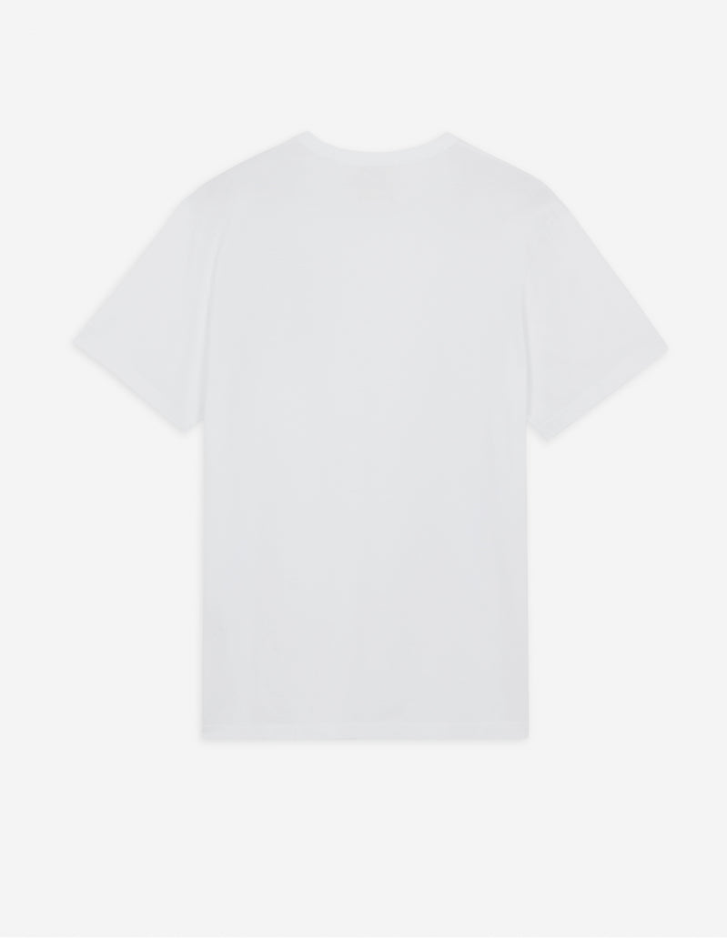 Cafe Kitsune Compile Tee-Shirt - Blanc - Mixte T-Shirts Maison Kitsuné