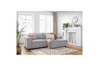 Compact fixed NIHAD corduroy corner sofa - Right-hand corner - BOBOCHIC - The Bradery