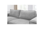 Compact fixed NIHAD corduroy corner sofa - Left-hand corner - BOBOCHIC - The Bradery