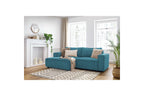 Compact fixed NIHAD corduroy corner sofa - Left-hand corner - BOBOCHIC - The Bradery