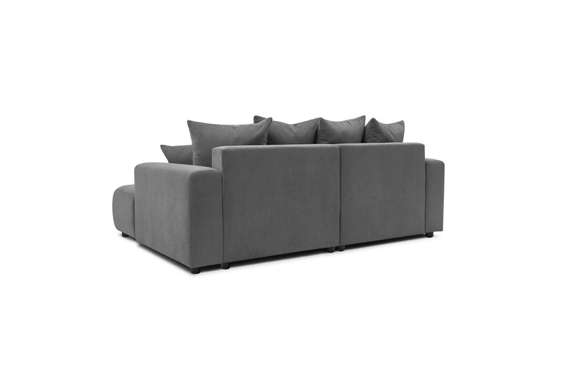 Canapé d'angle fixe ENJOY Velours côtelé - Angle droit - BOBOCHIC - The Bradery