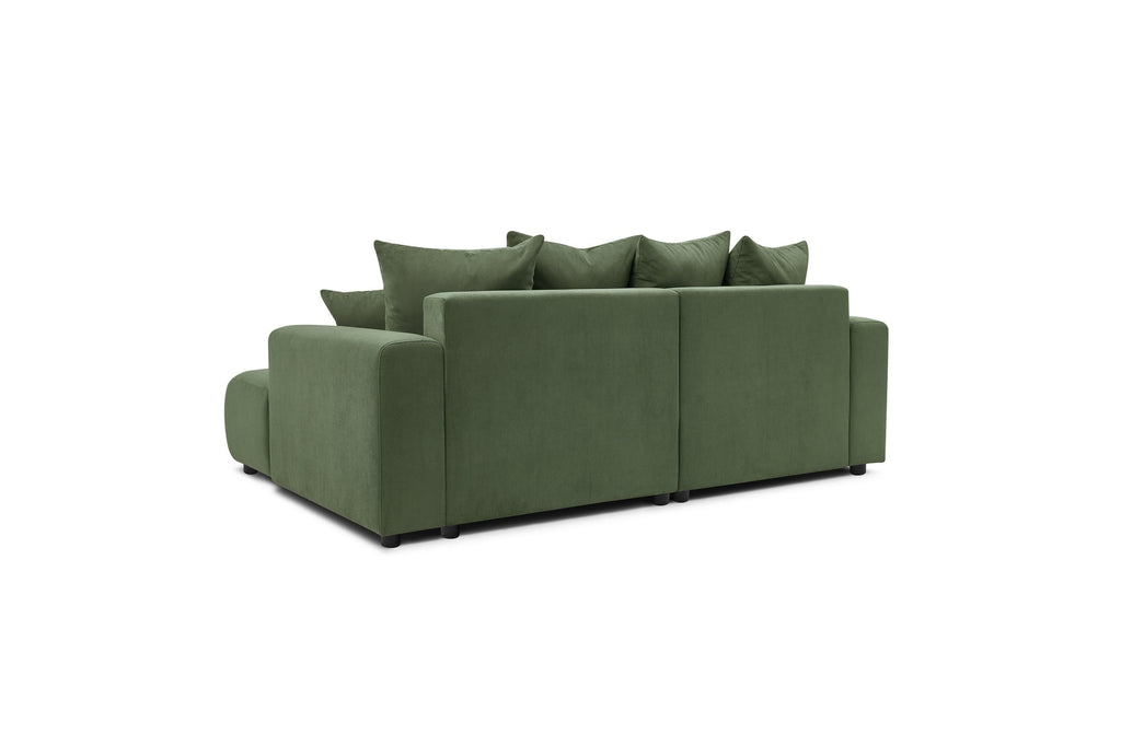 ENJOY fixed corner sofa in corduroy - Right-hand corner - BOBOCHIC - The Bradery