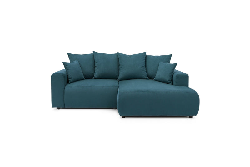 Canapé d'angle fixe ENJOY Velours côtelé - Angle droit - BOBOCHIC - The Bradery