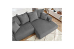 Fixed corner sofa ENJOY Corduroy - Right angle - BOBOCHIC -The Bradery