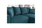 ENJOY fixed corner sofa in corduroy - Right-hand corner - BOBOCHIC - The Bradery