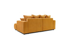 ENJOY fixed corner sofa in corduroy - Right-hand corner - BOBOCHIC - The Bradery
