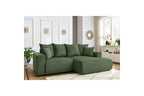 ENJOY fixed corner sofa in corduroy - Right-hand corner - BOBOCHIC - The Bradery