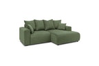 ENJOY fixed corner sofa in corduroy - Right-hand corner - BOBOCHIC - The Bradery