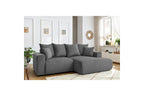 Fixed corner sofa ENJOY Corduroy - Right angle - BOBOCHIC -The Bradery