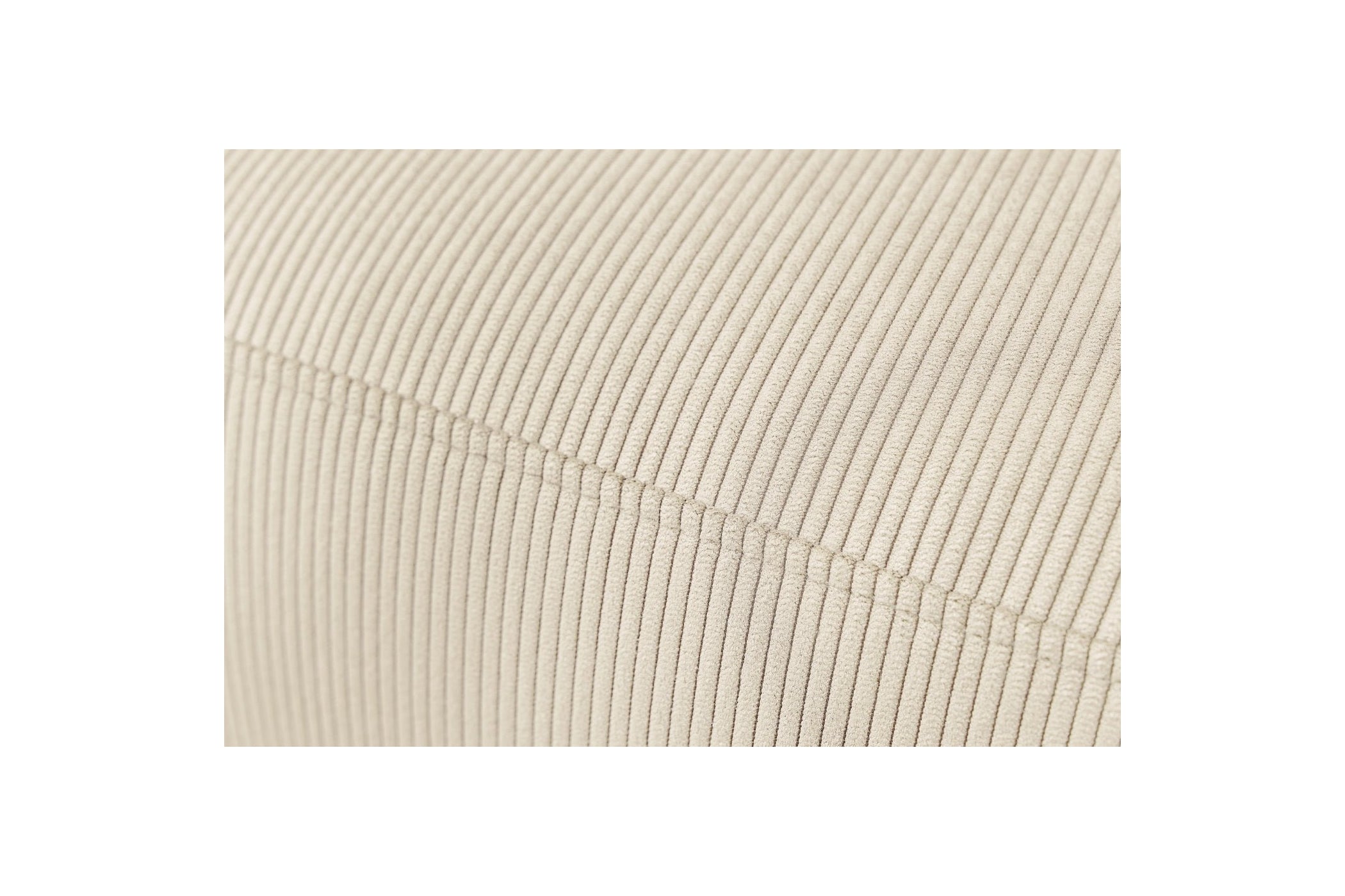 ENJOY fixed corner sofa in corduroy - Left-hand corner - BOBOCHIC - The Bradery