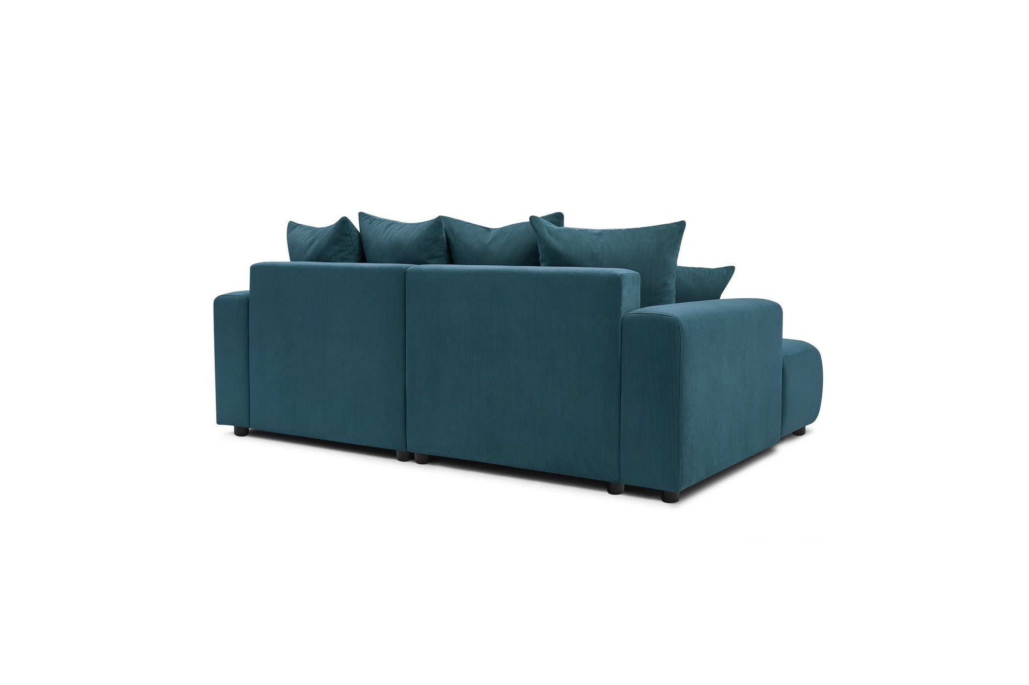 ENJOY fixed corner sofa in corduroy - Left-hand corner - BOBOCHIC - The Bradery