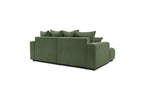 ENJOY fixed corner sofa in corduroy - Left-hand corner - BOBOCHIC - The Bradery