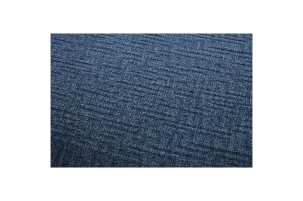 MEGEVE fixed corner sofa in textured fabric - Right-hand corner - BOBOCHIC - The Bradery