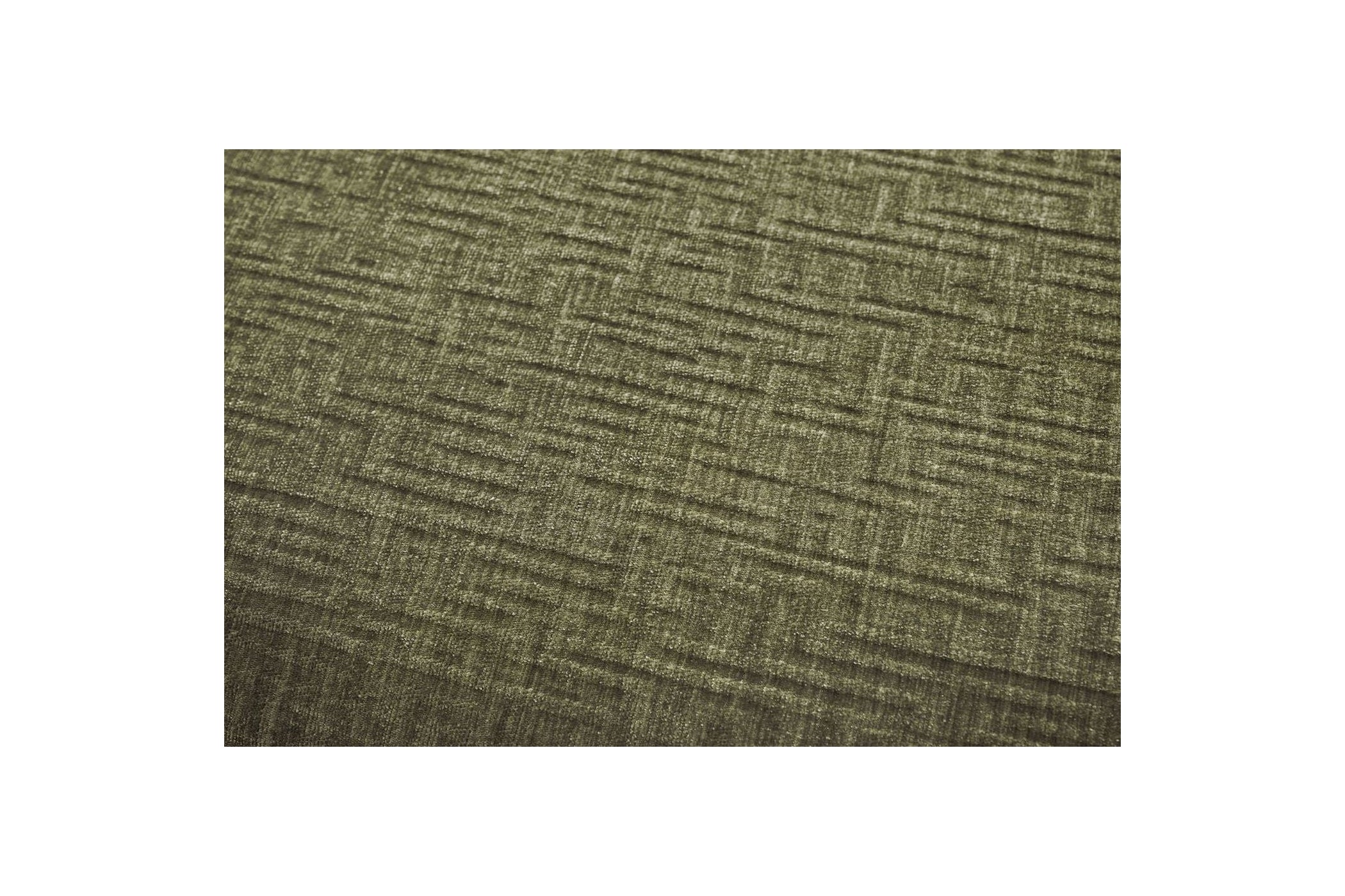 MEGEVE fixed corner sofa in textured fabric - Right-hand corner - BOBOCHIC - The Bradery
