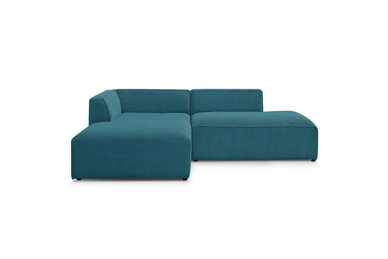 MEGEVE fixed corner sofa in corduroy - Left corner - BOBOCHIC - The Bradery