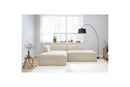 MEGEVE fixed corner sofa in corduroy - Left corner - BOBOCHIC - The Bradery