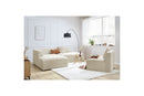 MEGEVE fixed corner sofa in corduroy - Left corner - BOBOCHIC - The Bradery