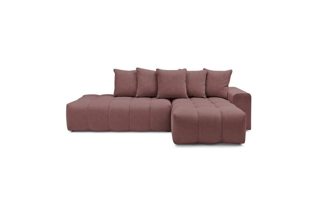 MONT BLANC fixed corner sofa in fabric - Right angle - BOBOCHIC -The Bradery