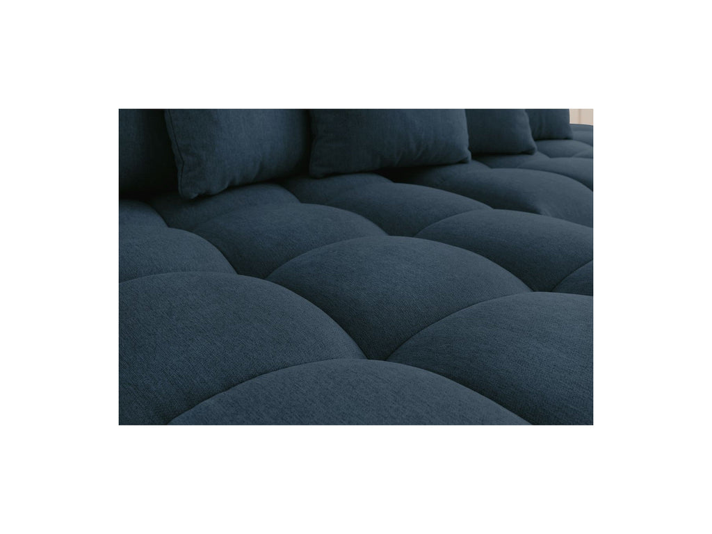 MONT WHITE fixed corner sofa in fabric - Right-hand corner - BOBOCHIC - The Bradery