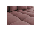 Fixed MONT WHITE fabric corner sofa - Right-hand corner - BOBOCHIC - The Bradery